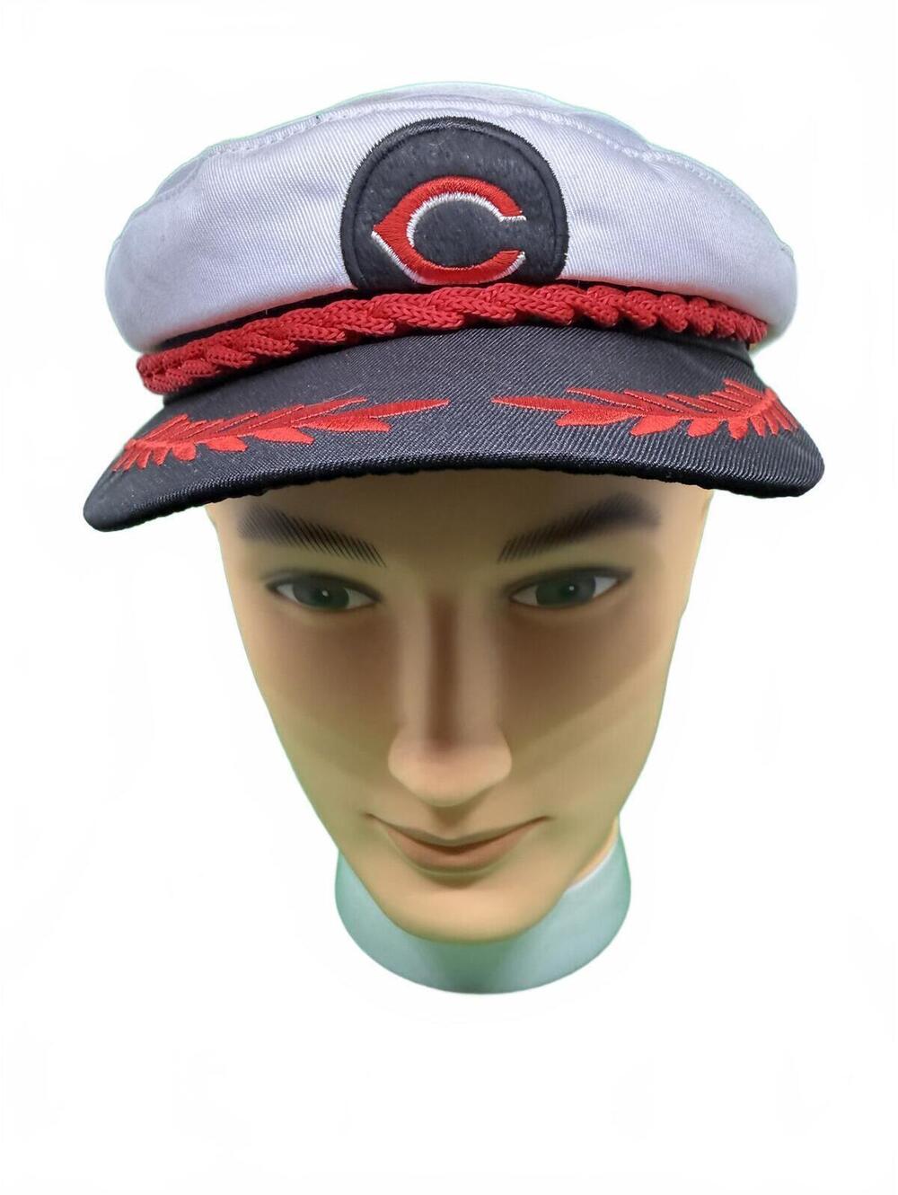 Vintage Style Captains Hat Cincinnati Reds snapback limited edition yacht club